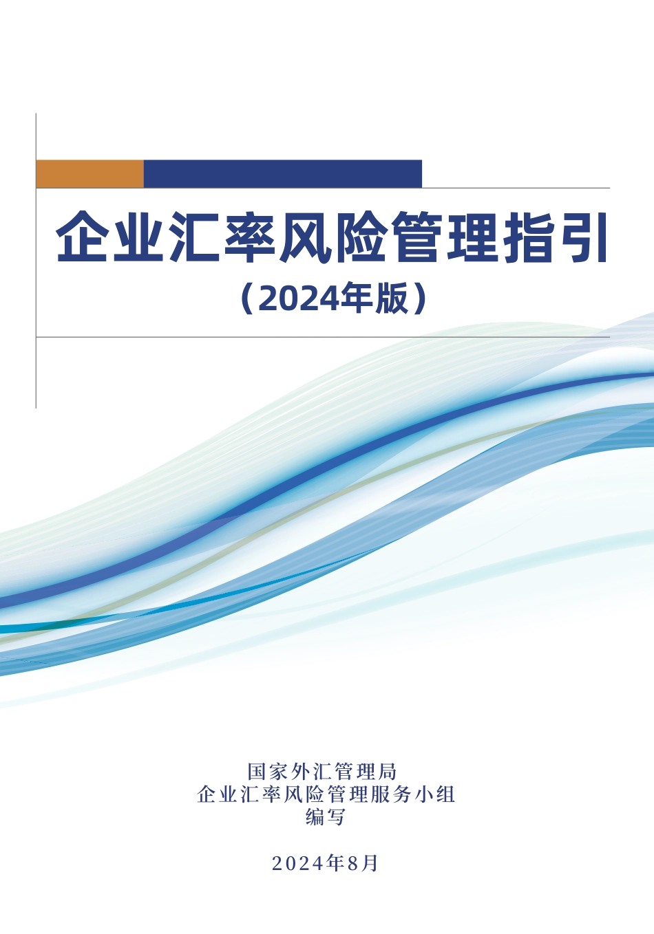 企业汇率风险管理指引（2024年版）-158页_第1页